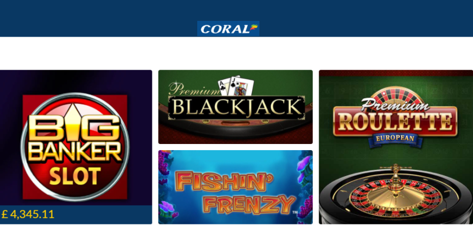 Coral Casino Fast Withdrawal Casino for UK High Street Brand