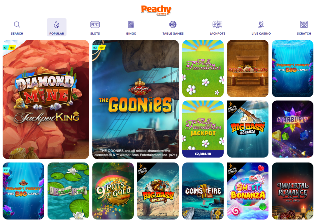 PeachyGames Best Casino App for Quick Withdrawals In UK