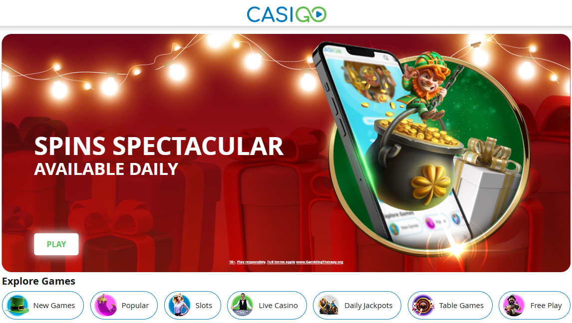 CasiGO Best Live Casino Not On Gamstop In UK